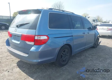 2006 Honda Odyssey Ex-L z USA, uszkodzony, nr VIN 5FNRL38746B101215